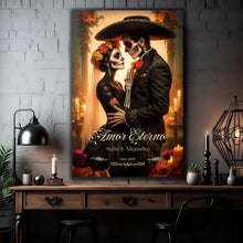 Load image into Gallery viewer, Personalized Eternal Love Halloween Sign