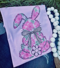 Load image into Gallery viewer, Pink Floral Bunny (Gildan Tee)