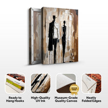 Load image into Gallery viewer, Modern Abstract Couple Wall Art