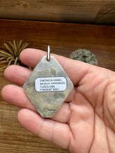 Load image into Gallery viewer, Big Pendant -Turquoise &amp; Sterling Silver