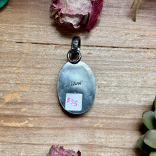Load image into Gallery viewer, MJ Pendant - White Buffalo Sterling Silver
