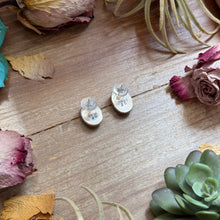 Load image into Gallery viewer, 48 - Sterling Silver Dry Creek Turquoise Stud Earrings by Jason Ogg