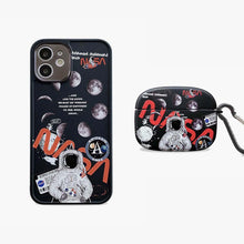 Load image into Gallery viewer, Limited Black Astronaut Phone &amp; AirPods Case | 2-Pack