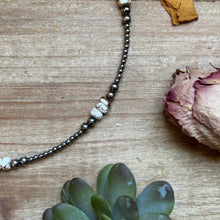 Load image into Gallery viewer, Wild Horse &amp; Sterling Silver Pearl Necklace