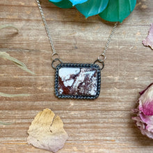 Load image into Gallery viewer, MJ Wild Horse Bar Necklace – Sterling Silver