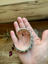 Load image into Gallery viewer, Cuff - Sterling silver Cuff Bracelet with Kingman turquoise