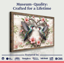 Load image into Gallery viewer, 3D Hummingbirds Wall Art II