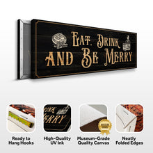 Load image into Gallery viewer, Eat, Drink And Be Merry Family Sign