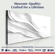 Load image into Gallery viewer, White Minimalist Wall Art