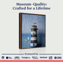 Load image into Gallery viewer, Wooden Lighthouse Coastal Wall Art III