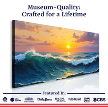 Load image into Gallery viewer, Waterscape Abstract Wall Art XII