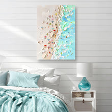 Load image into Gallery viewer, Beachfront Painting Coastal Wall Art