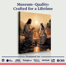 Load image into Gallery viewer, Samaritan at the Well Faith Wall Art III