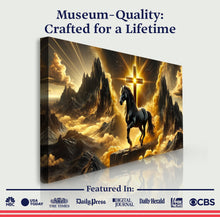 Load image into Gallery viewer, 3D Horse Faith Wall Art