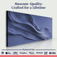 Load image into Gallery viewer, Midnight Navy Minimalist Wall Art