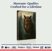 Load image into Gallery viewer, Watcher Of The Woods Owl Wall Art