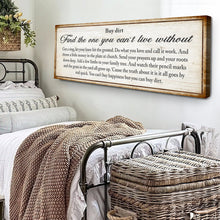 Load image into Gallery viewer, Find The One You Can't Live Without Family Sign II