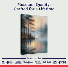 Load image into Gallery viewer, Misty Lake Wall Art