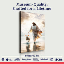 Load image into Gallery viewer, Jesus Protects The Lamb From Wolves Faith Wall Art XIII
