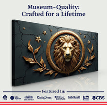 Load image into Gallery viewer, 3D Majestic Lion Wall Art