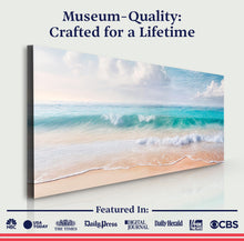 Load image into Gallery viewer, Serene Ocean Wave Coastal Wall Art XII