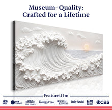Load image into Gallery viewer, Ocean Waves Abstract Wall Art