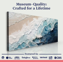 Load image into Gallery viewer, Crashing Coastal Waves Wall Art