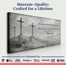Load image into Gallery viewer, John 3:16: For God So Loved The World Faith Sign VIII