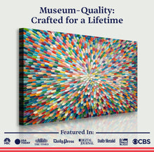 Load image into Gallery viewer, Radiant Bloom Abstract Wall Art
