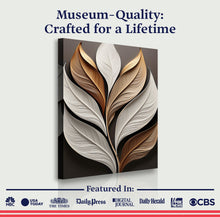 Load image into Gallery viewer, Elegant 3D Leaf Wall Art
