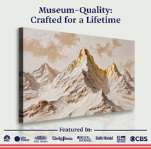 Load image into Gallery viewer, Golden Peaks Wall Art