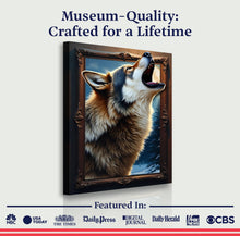 Load image into Gallery viewer, 3D Wolf Wall Art