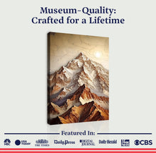 Load image into Gallery viewer, 3D Minimalist Mountain Wall Art