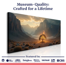 Load image into Gallery viewer, Burning Bush - Faith Wall Art XII