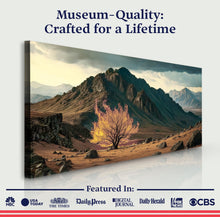 Load image into Gallery viewer, Burning Bush - Faith Wall Art VI
