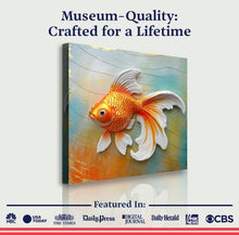Load image into Gallery viewer, 3D Goldfish Wall Art