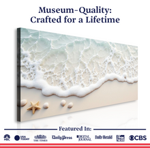 Load image into Gallery viewer, Serene Ocean Wave Coastal Wall Art X