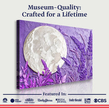 Load image into Gallery viewer, 3D Lavander Moon Wall Art