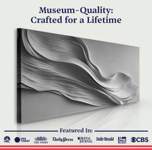Load image into Gallery viewer, Stormy Gray Minimalist Wall Art