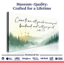 Load image into Gallery viewer, Come To Me - Matthew 11:28 Faith Sign