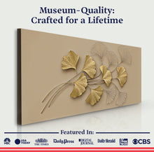 Load image into Gallery viewer, Golden Botanical Wall Art