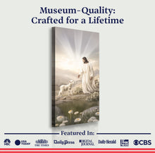 Load image into Gallery viewer, Jesus Protects The Lamb From Wolves Faith Wall Art XII