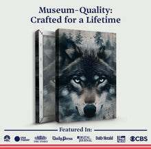 Load image into Gallery viewer, Wolf Double Exposure Wall Art III