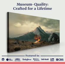 Load image into Gallery viewer, Burning Bush - Faith Wall Art IV
