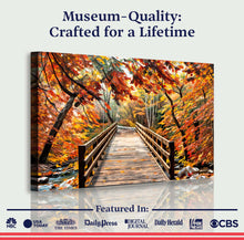 Load image into Gallery viewer, Crossing Autumn Wall Art