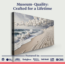 Load image into Gallery viewer, Footprints in the Sand Wall Art