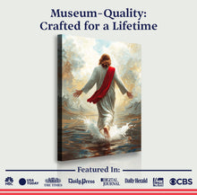 Load image into Gallery viewer, Jesus Christ Walking On Water Faith Wall Art IX