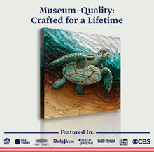Load image into Gallery viewer, 3D Turtle Wall Art