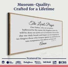 Load image into Gallery viewer, The Lord's Prayer Faith Sign