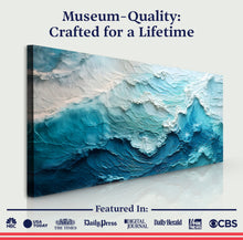 Load image into Gallery viewer, Blue Ocean Coastal Wall Art II